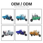 Electric Cargo Tricycle Manufacturer - 500kg Load Mini Van 1000W Motorized Delivery Vehicle 60v 3 Wheeler