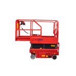 Hydraulic Work Platform Manufacturer - Industrial Standing Electric Mobile Scissor Lift Table with Rollers