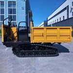 Compact Diesel Loader Dumper Manufacturer - for Construction Site Farm Hauling Crawler Loader Moving Type