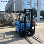 Electric Stacker Manufacturer - Manual 1ton 1.5ton 2ton Battery Power Reach Stacker Semi Electric