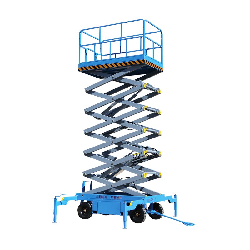 Electric Lift Platform Factory - OEM/ODM Custom Aluminum Alloy Telescopic Self propelled Single Mast Vertical Lift Platform