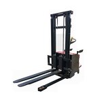 Electric Stacker Factory - OEM/ODM Custom 2025 Stacker 1.6m 3m 1000kg 1500kg Hydraulic Walkie Electric Straddle Stacker