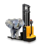 Electric Pallet Truck Manufacturer - OEM/ODM Custom Factory Full Electric Pallet Truck Stacker Forklift 2.5T 3T