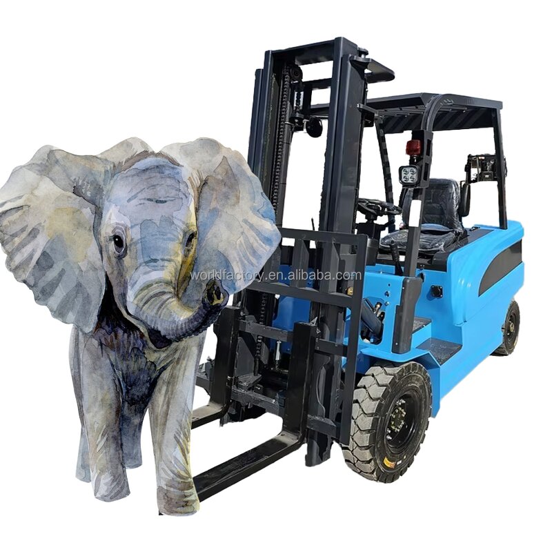 Electric Forklift Truck Factory - OEM/ODM Custom Fast Delivery 4x4 All Terrain Forklift 3 Ton 4 Ton 5 Ton Electric