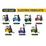 Electric Forklift Manufacturer - OEM/ODM Custom Factory Price Electric Forklift 2 Ton 3 Ton 4 Ton 5 Ton Lithium