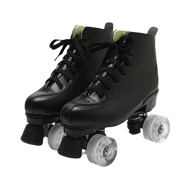 Roller Skate Manufacturer - Durable Two-row Four Wheels Attachable Flashing