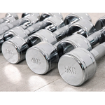 Electroplate Dumbbell Set Manufacturer - High Quality Round Steel for Gym 1kg to 10kg Electroplate