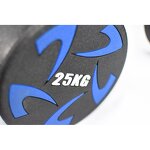 Steel Dumbbell Factory - Wholesale Popular CPU Round Steel Good Quality 2.5kg to 50kg