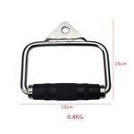 Gym D-handle Factory - Electroplating PU for Smith Crossover Machine Fitness Equipment Accessories