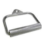 Gym D-handle Manufacturer - Electroplate for Smith Crossover Machine Biceps Strength Trainer