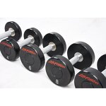 CPU Dumbbell Set Factory - Eco-friendly Round Steel Gym Equipment Weight Lifting 2KG- 50KG