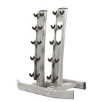 Dumbbell Rack Factory - High Quality 8 Pairs Upright Steel 8 Tiers Stand