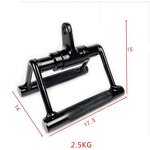 T-bar Rowing Handle Manufacturer - 360 Degree Rotation V-shaped Back Strength Training Smith Machine Accessories