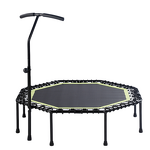 Mini Trampoline Factory - Gym Fitness Exercise with Handle Small Jumping Bed