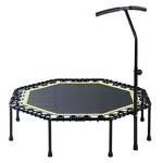 Mini Trampoline Factory - Gym Fitness Exercise with Handle Small Jumping Bed