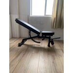 Fitness Chair Manufacturer - Customized Commercial Large Weight Metal Dumbbell Stool Adjustable and Home Serrated Bench