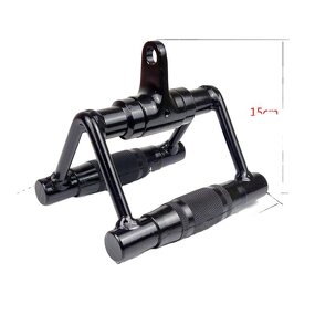 T-bar Rowing Handle Manufacturer - 360 Degree Rotation V-shaped Back Strength Training Smith Machine Accessories
