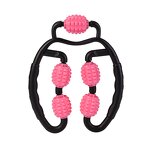 Yoga Leg Clamp Manufacturer - Body Building 5 Wheel Leg Ring Massager Roller Fitness Muscle Relaxation