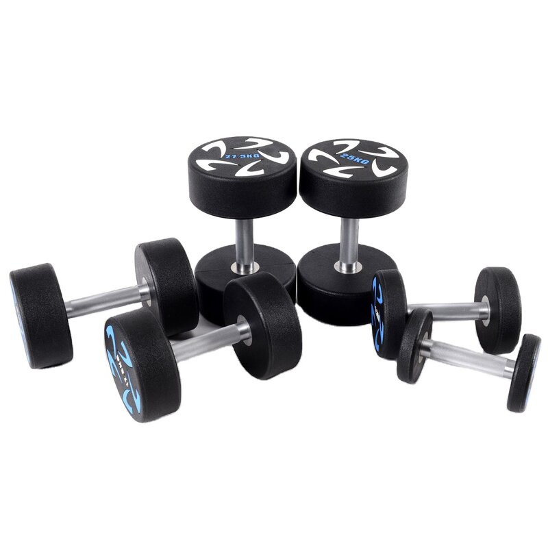 Steel Dumbbell Factory - Wholesale Popular CPU Round Steel Good Quality 2.5kg to 50kg