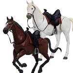Horse Toy Model Factory - Popular Detachable PVC Horse 15cm High for Kids Home Display