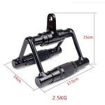 T-bar Rowing Handle Manufacturer - 360 Degree Rotation V-shaped Back Strength Training Smith Machine Accessories