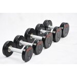 CPU Dumbbell Set Manufacturer - Top Quality Round Steel Gym Equipment Weight Lifting