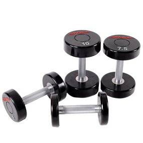 CPU Dumbbell Set Factory - Eco-friendly Round Steel Gym Equipment Weight Lifting 2KG- 50KG