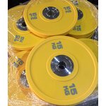 Weight Plates Manufacturer - Complete Rubber Competition with Wheel Hub PU Bumper 5kg to 25kg