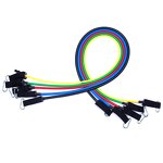 Resistance Bands Set Factory - 11PC Premium Workout Bands with Door Anchor Handles and Ankle Straps