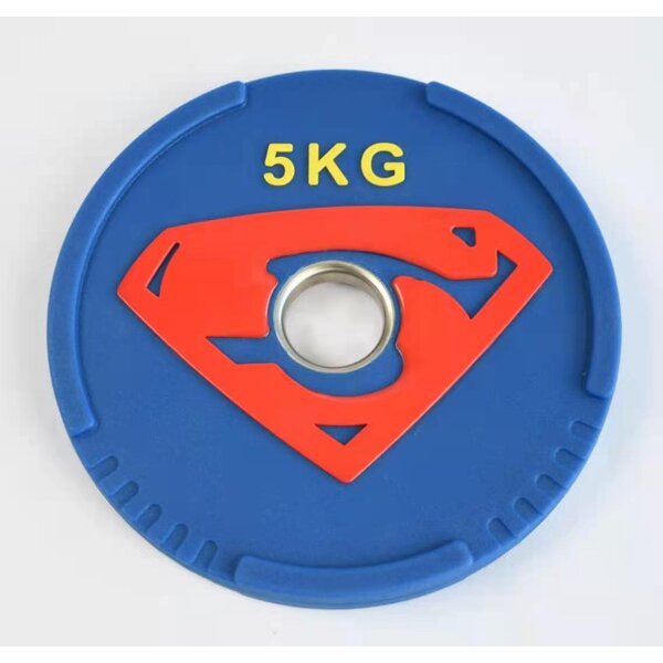 Weight Plates Factory - Hot Sale CPU Barbell for Weight Lifting Training Gym Bumper Plates