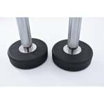 PEV Dumbbell Set Manufacturer - Factory Price High Quality Round Steel Custom Logo
