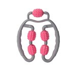 Yoga Leg Clamp Manufacturer - Body Building 5 Wheel Leg Ring Massager Roller Fitness Muscle Relaxation