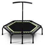 Mini Trampoline Manufacturer - with Handle Small Jumping Bed