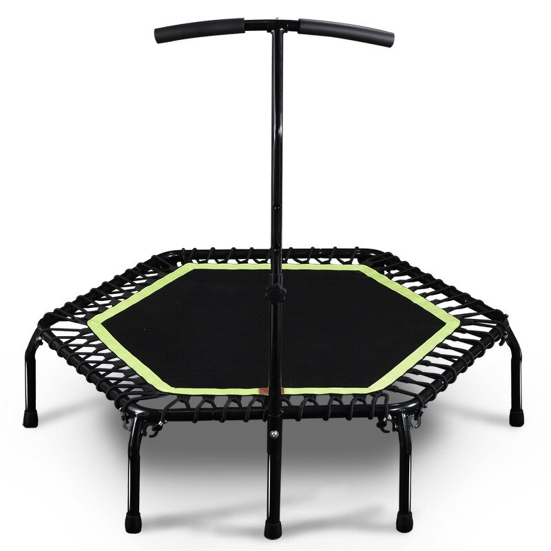Mini Trampoline Manufacturer - with Handle Small Jumping Bed