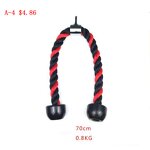 Pull Rope Factory - High-quality Steel Double Head Single Head Biceps Triceps Strength Training