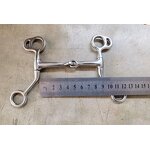 Horse Bits Factory - Jointed Bit Low Leverage Chewing Mouth Roller Stainless Steel for Small Mouth