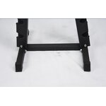 Dumbbell Rack Factory - High Quality 10 Pairs Upright Steel 10 Tiers Stand