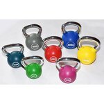PU Competition Kettlebell Manufacturer - High Grade Solid Steel Core Electroplating Handle 4kg to 20kg