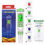 Water Quality Tester Manufacturer - OEM/ODM Custom BLE-9901 Water Quality Tester 3 in 1 Temperature TDS PH Meter APP