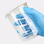 Glass Beaker Factory - OEM/ODM Custom Laboratory Supplies 25ML Glass Beaker Transparent Thickened with Scale