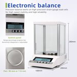LCD Electronic Balance Factory - OEM/ODM Custom 310g 0.01g Laboratory Balance Multiple Unit Backlight