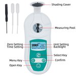 Digital Brix Refractometer Factory - OEM/ODM Custom PAL-105 0-53% Handheld Sugar Test Meter Digital Brix Refractometers