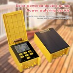 Solar Drip Irrigation System Manufacturer - OEM/ODM Custom Wholesale New Solar Dual Pump Drip Irrigation Water Dispenser Timer