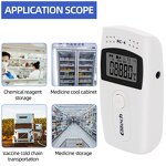 USB Temperature Humidity Recorder Factory - OEM/ODM Custom RC-4 Data Logger Mini USB Digital Temperature Humidity Recorder