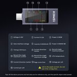 Type-C Tester Manufacturer - OEM/ODM Custom Wholesale KWS-2303C Type-C Tester Current Voltage Meter Charging Detector