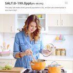 Smart Salt Meter Manufacturer - OEM/ODM Custom BLE-S100 Blue Tooth Smart APP Online Smart Pocket Salt Meter Digital