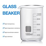 Heat Resistant Glass Beaker Factory - OEM/ODM Custom High Quality 250ML Heat Resistant Glass Beaker Laboratory Cups