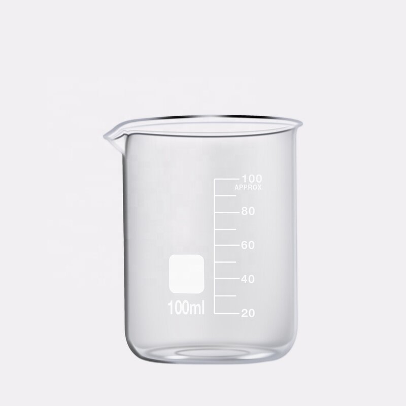Borosilicate Glass Beaker Factory - OEM/ODM Custom Laboratory Beakers 100ml Borosilicate Glass Mugs for School