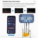 Online Wifi PH Monitor Factory - OEM/ODM Custom Online Wifi Digital PH Monitor Wireless PH Meter 6 in 1 TDS EC