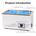 Water Bath Factory - OEM/ODM Custom Electric Digital Display Constant Temperature Water Bath Laboratory Double Hole